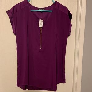 Express purple Sz L